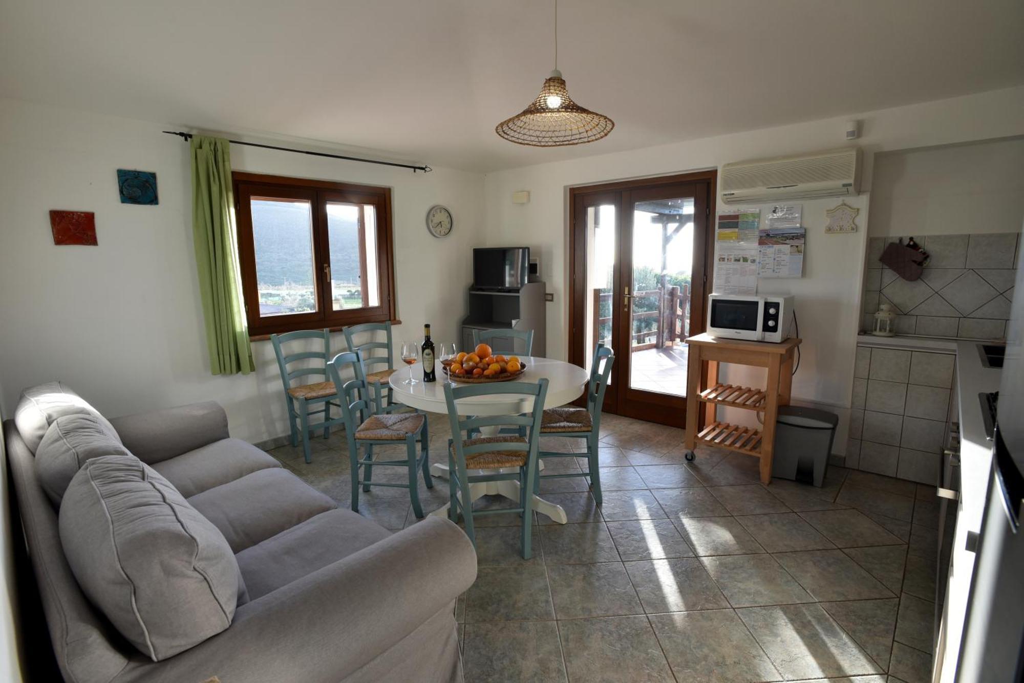 Casa Nel Vigneto Con Vista Mare Apartment Magomadas Exterior foto