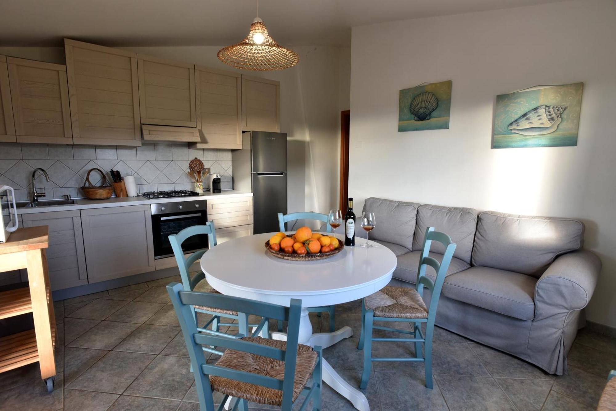 Casa Nel Vigneto Con Vista Mare Apartment Magomadas Exterior foto